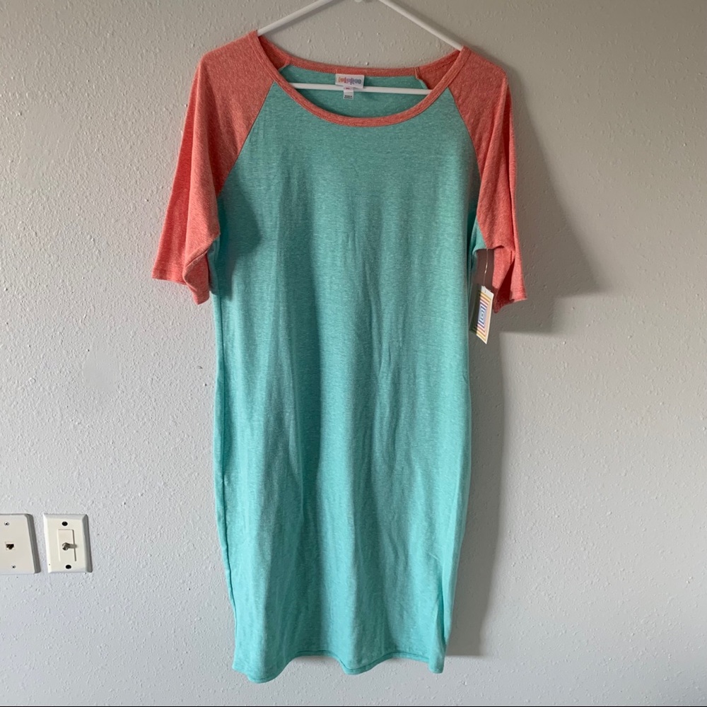 NEW fitted dress, casual baseball tee